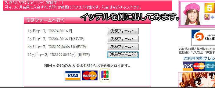 例：イッテルの入会方法