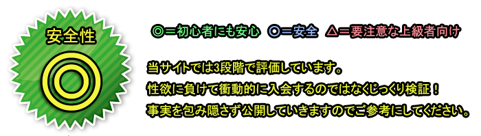 安全性評価：良し